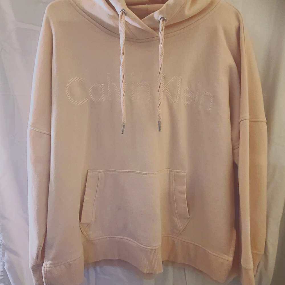 Cute Calvin Klein Pink Hoodie